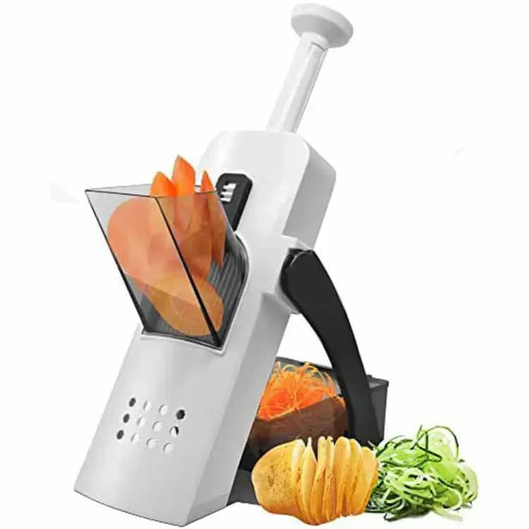 5-in-1 Manual Vegetable Slicer & Chopper