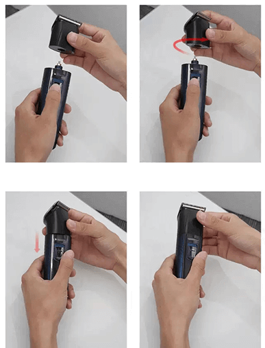 Professional Kemei 3 In 1 (Rechargeable Shaver)