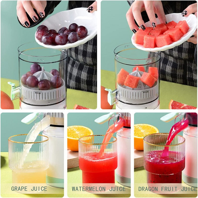 Portable Electric Hands-Free Citrus Juicer
