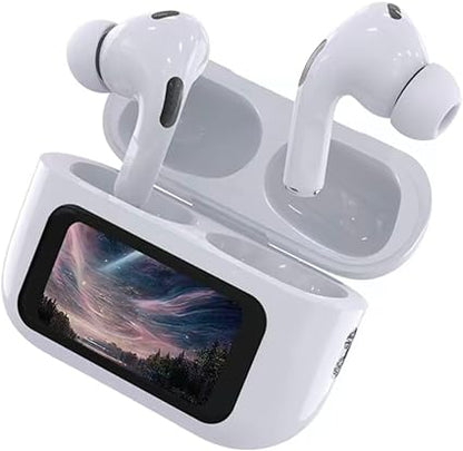 A9 Pro Wireless Airpods with Smart Touch Screen ANC/ENC