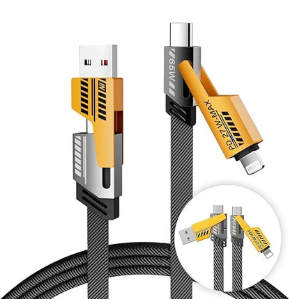 4-in-1 Fast Charging Cable  65W Buy one Get One Free