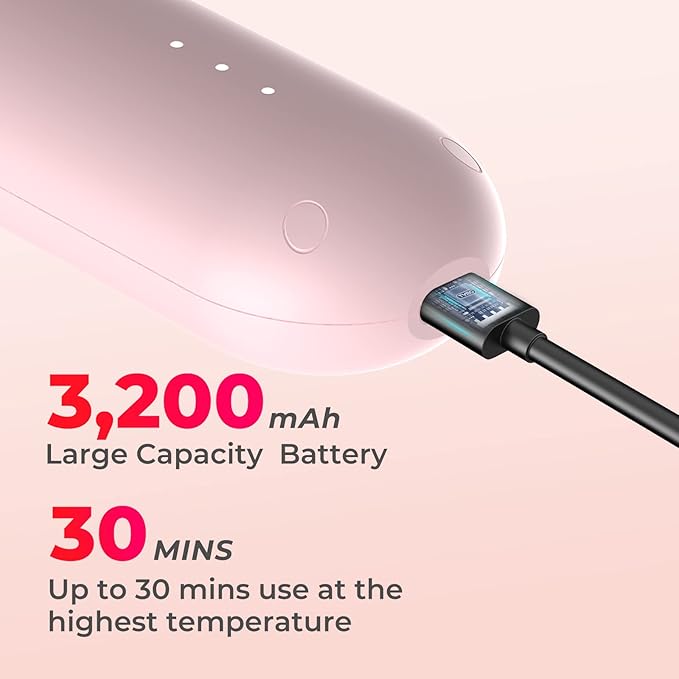 Mini Cordless Hair Straightener Brush