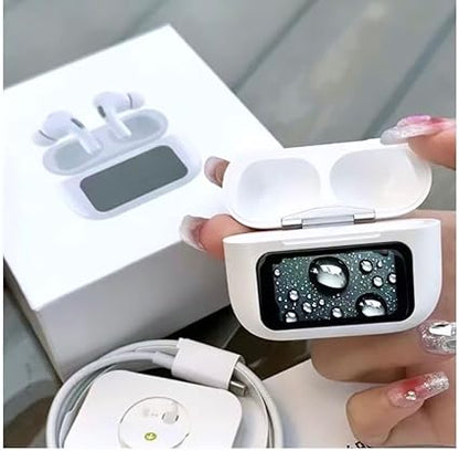 A9 Pro Wireless Airpods with Smart Touch Screen ANC/ENC