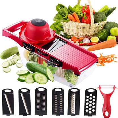 MULTIFUNCTIONAL 6 IN 1 MAGIC MANDOLINE SLICER