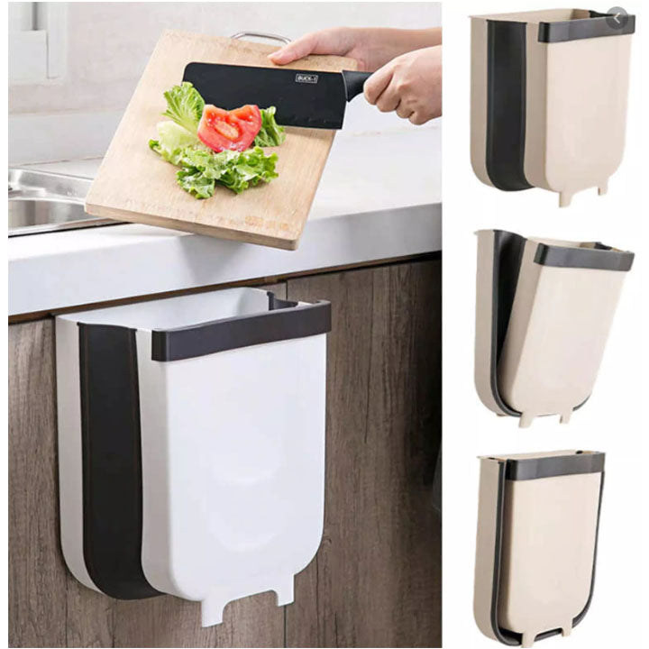 Foldable Hanging Kitchen Trash Bin