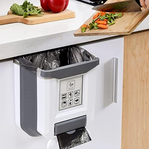 Foldable Hanging Kitchen Trash Bin
