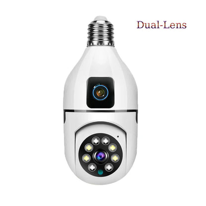 Wifi Bulb Camera Dual lance PTZ 2MP