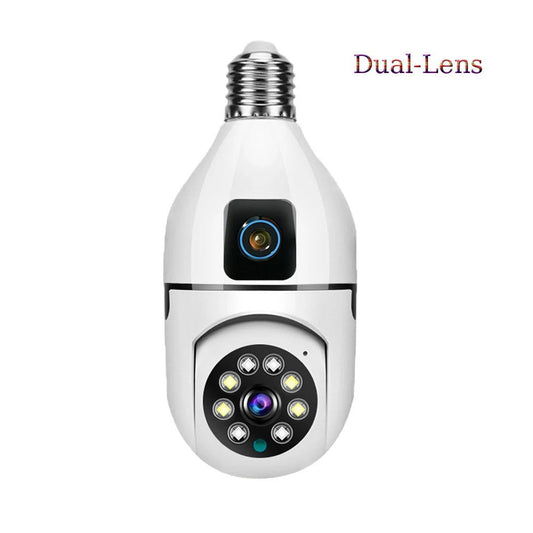 Wifi Bulb Camera Dual lance PTZ 2MP