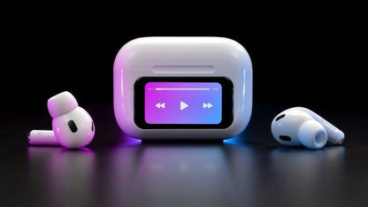 A9 Pro Wireless Airpods with Smart Touch Screen ANC/ENC
