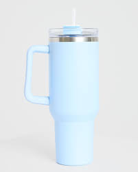 40oz Insulated Stainless Steel Tumbler with Straw